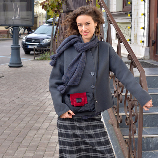 Wool Skirt — Plaid