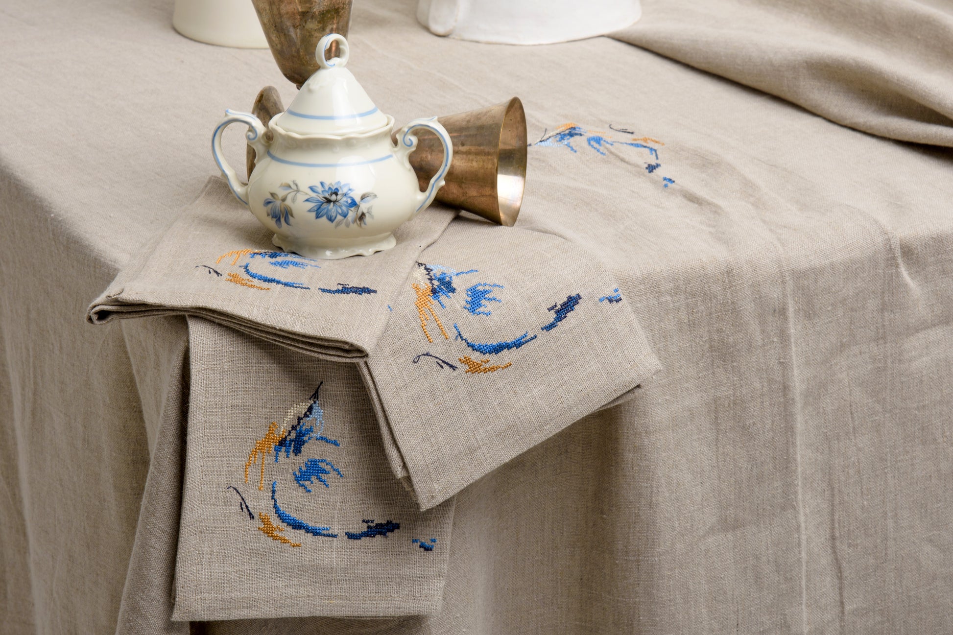 Blue Bird Tablecloth