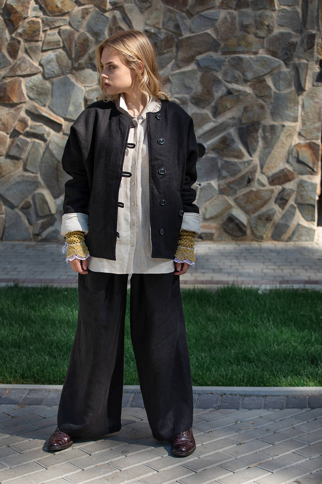 Linen Zhupan Jacket