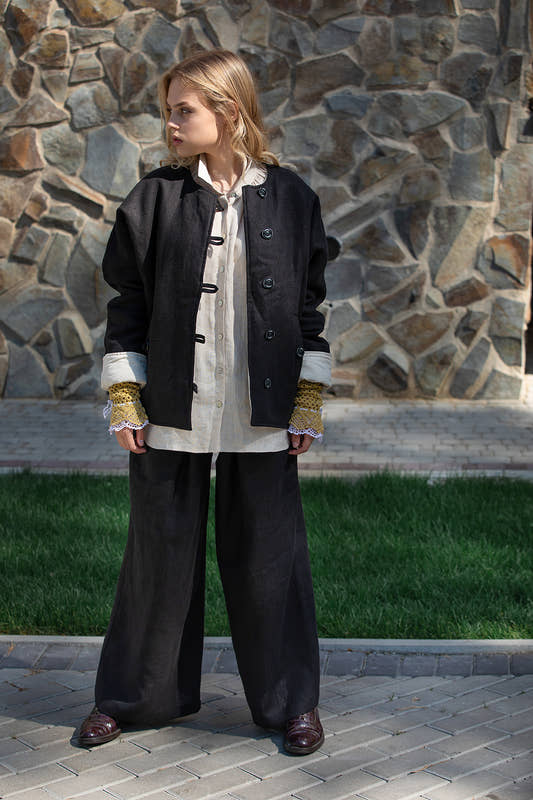 Linen Zhupan Jacket