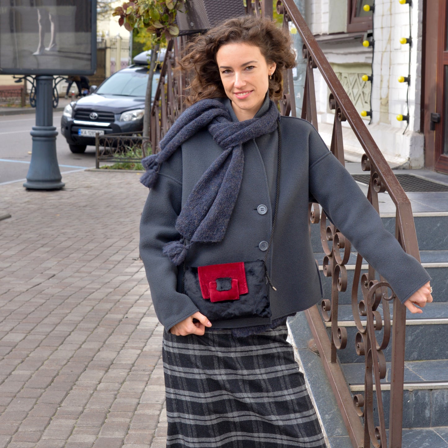Wool Skirt — Plaid