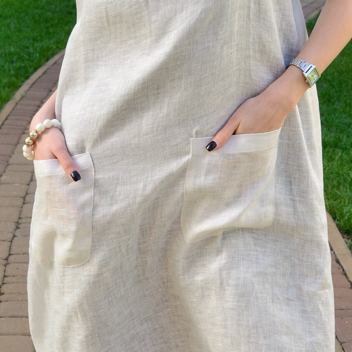 Linen Layered Sundress