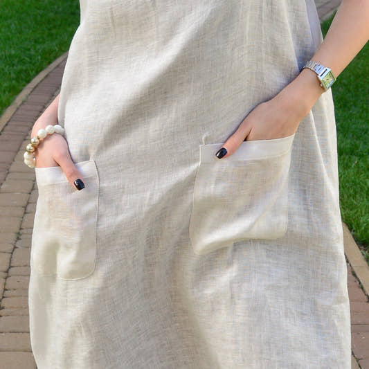 Linen Layered Sundress