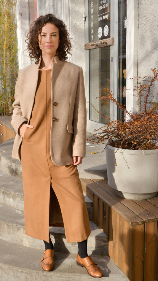 Wool Sundress - Camel