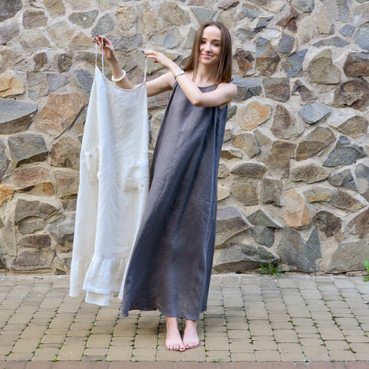 Linen Layered Sundress