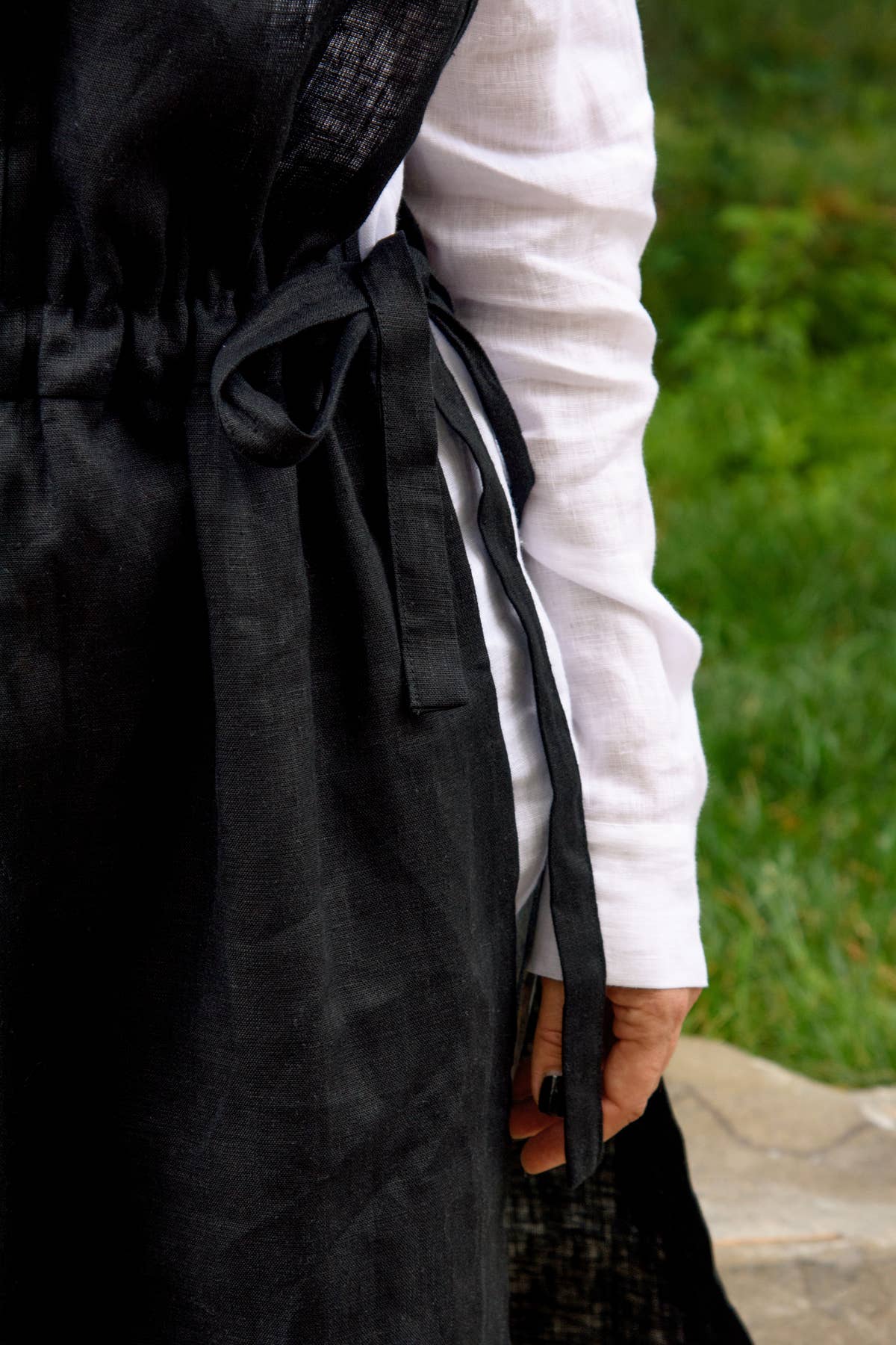 Linen Pinafore Sundress