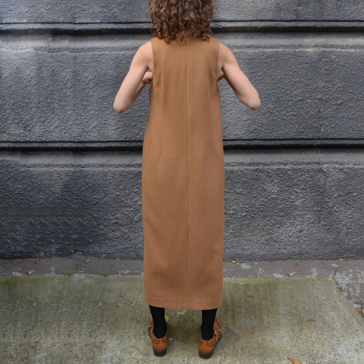Wool Sundress - Camel
