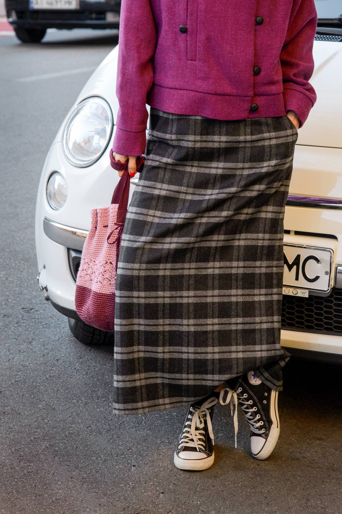 Wool Skirt - Plaid