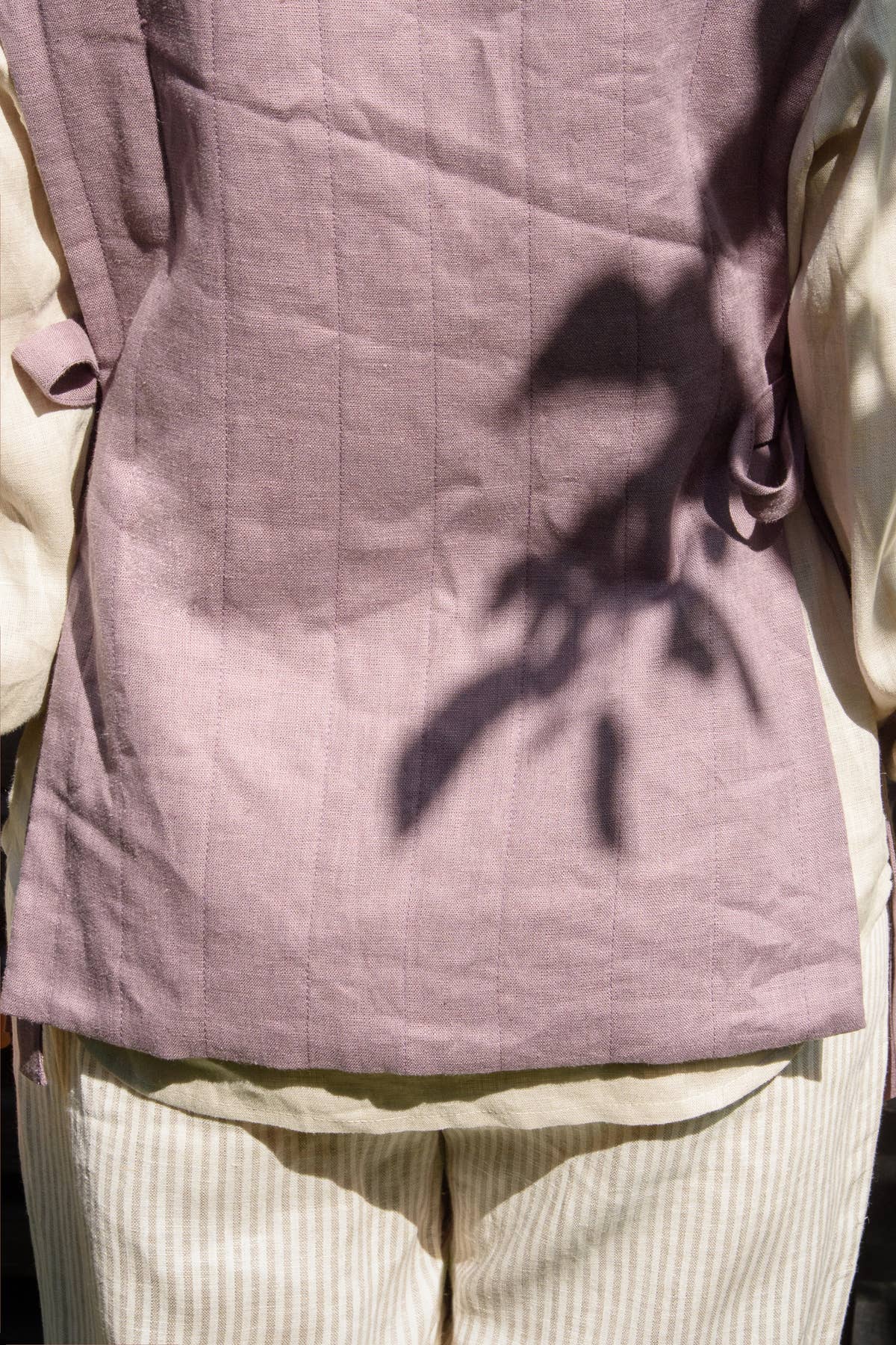 Linen Quilted Vest
