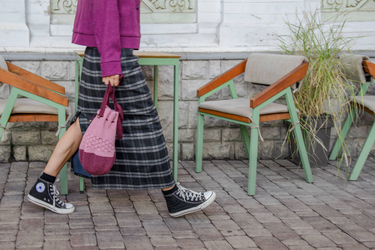 Wool Skirt - Plaid