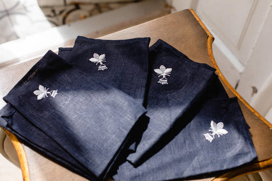 Crowned Flies Runner - Navy