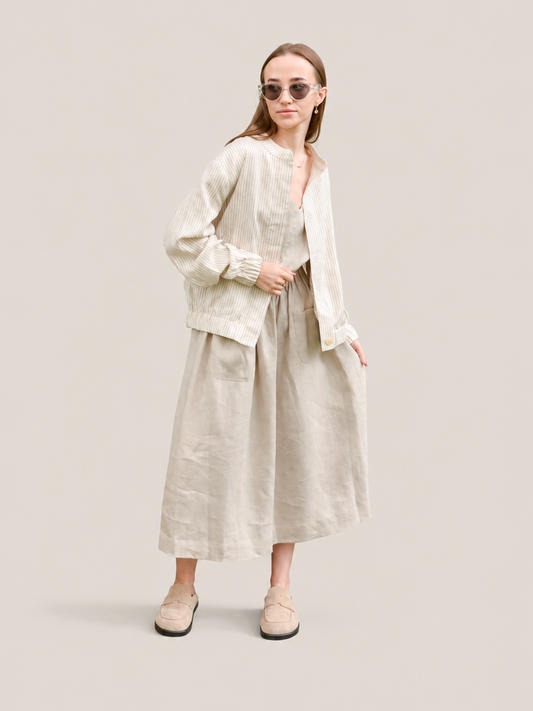 Linen Skirt - studio thumbnail