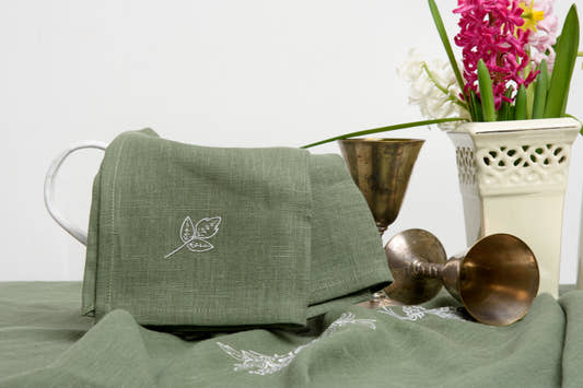Silver Viburnum Napkin
