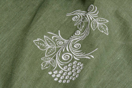 Silver Viburnum Tablecloth