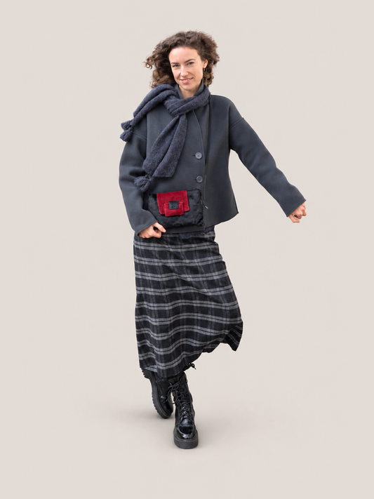 Wool Skirt - Plaid - studio thumbnail